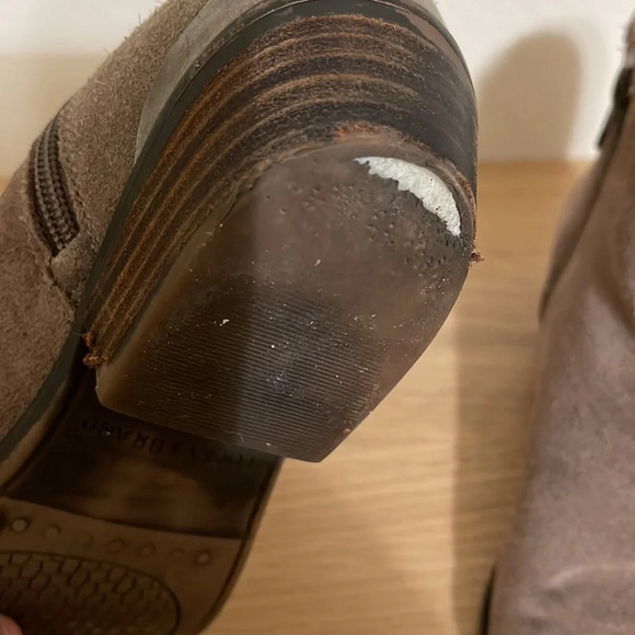 Lucky ankle booties size 6 tan brown - Picture 10 of 16